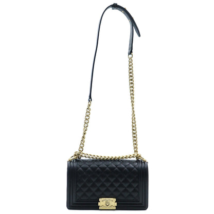 Chanel Boy Medium Chain Shoulder A67086