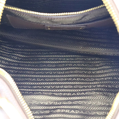 Prada Vitello Daino Zip-Top Hobo Shoulder Bag B4311M