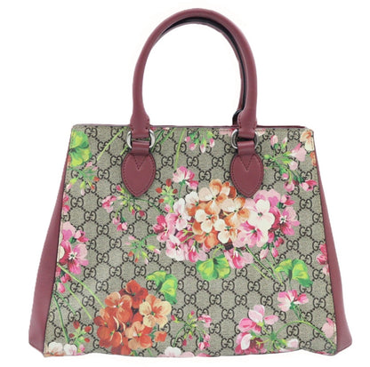 Gucci GG Supreme Blooms Top Handle 2 Way Shoulder 453704