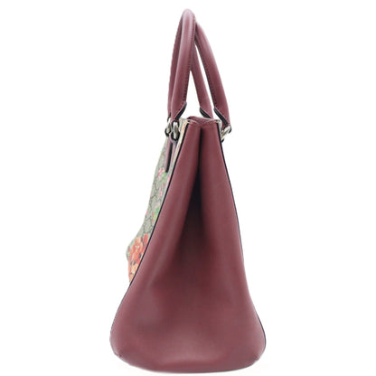 Gucci GG Supreme Blooms Top Handle 2 Way Shoulder 453704