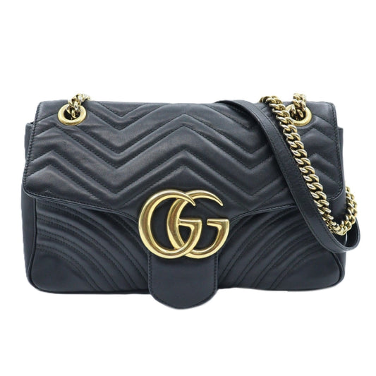 Gucci GG Marmont Medium Chain Shoulder 443496