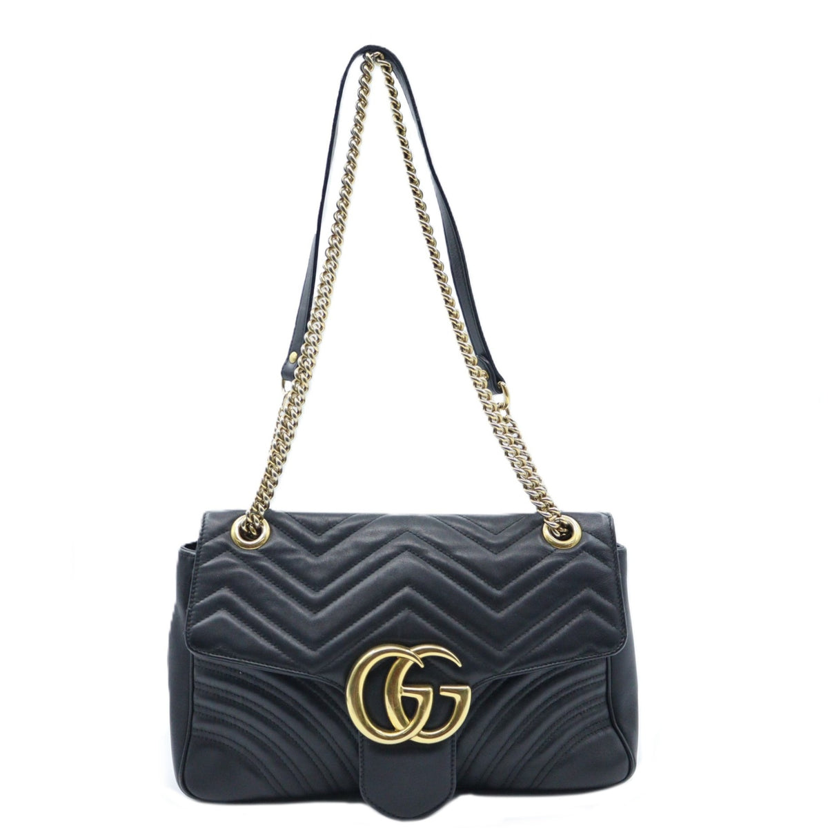 Gucci GG Marmont Medium Chain Shoulder 443496