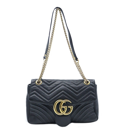 Gucci GG Marmont Medium Chain Shoulder 443496