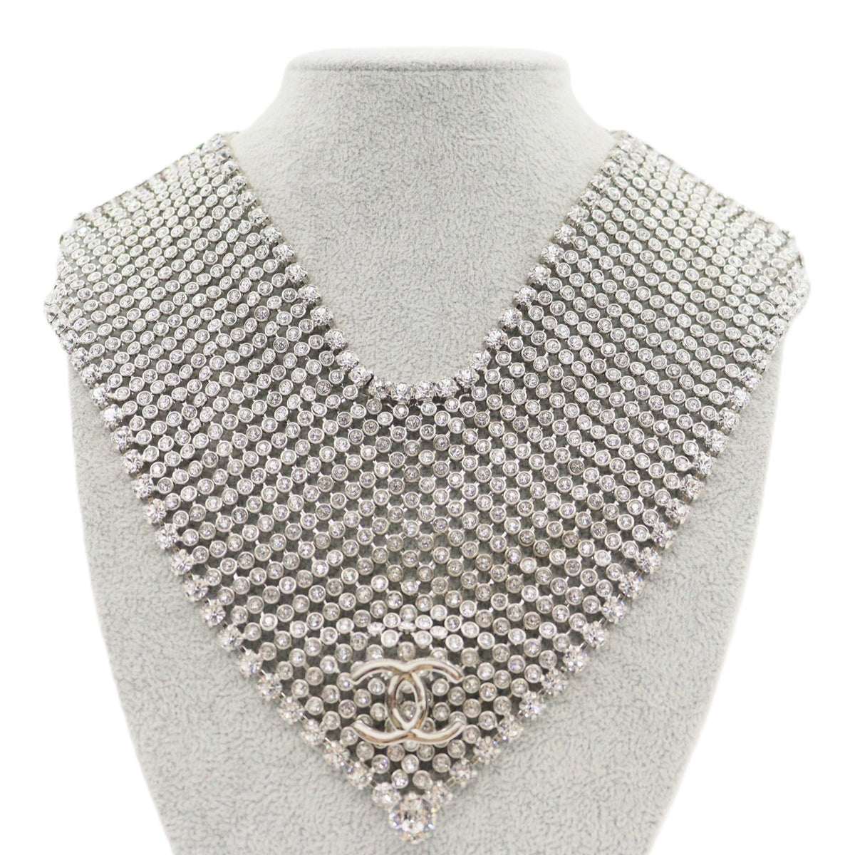 Chanel Crystal Cocomark Necklace 23A ABB033