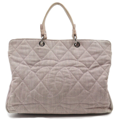 Chanel Logo Denim Totebag A46886