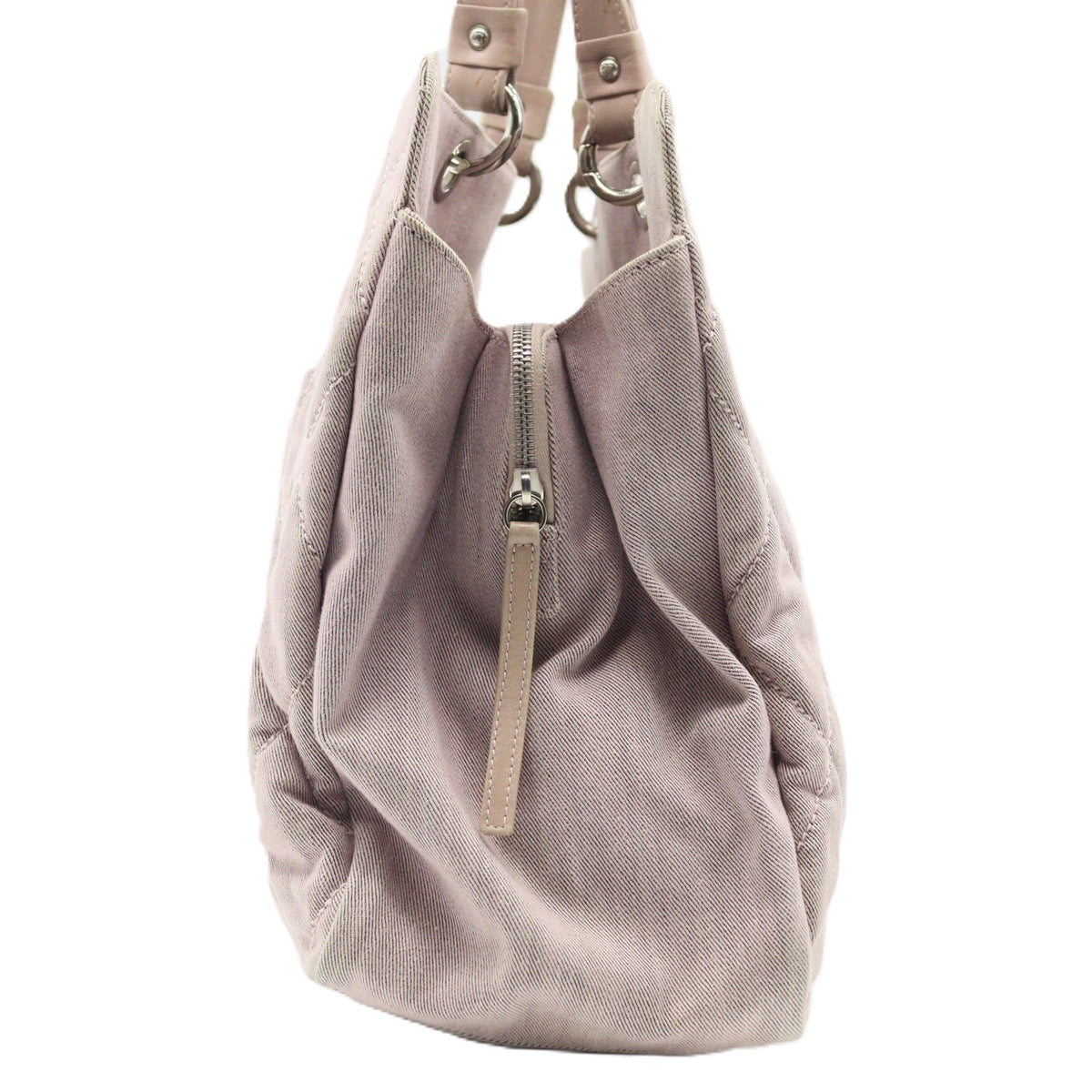 Chanel Logo Denim Totebag A46886