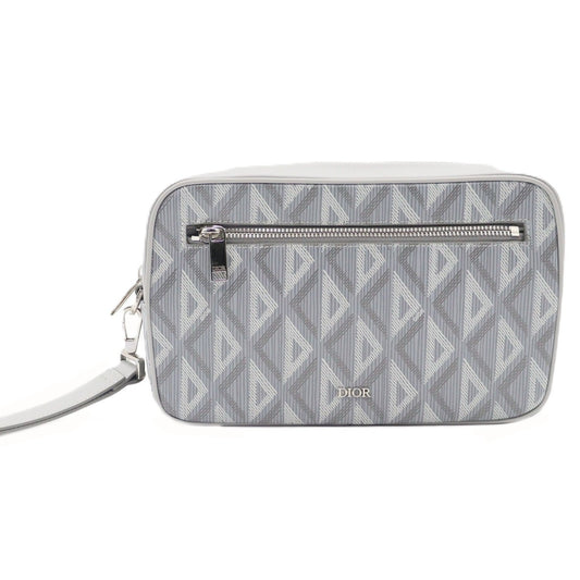 Dior CD Diamond Canvas Pouch