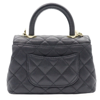 Chanel Coco Handle Mini Flap 2 Way Shoulder AS2215