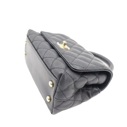 Chanel Coco Handle Mini Flap 2 Way Shoulder AS2215
