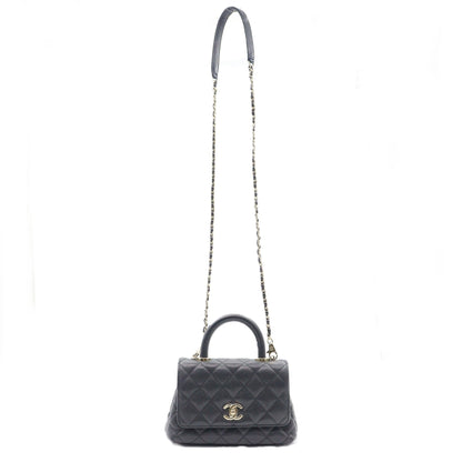 Chanel Coco Handle Mini Flap 2 Way Shoulder AS2215