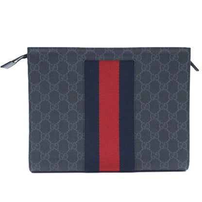 Gucci GG Supreme Web Pouch 475316