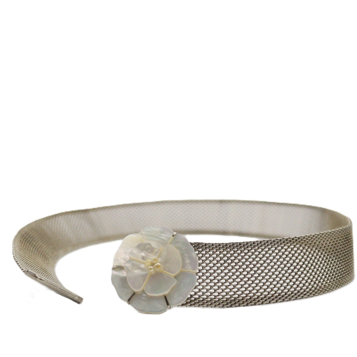 Chanel Vintage Camellia Belt