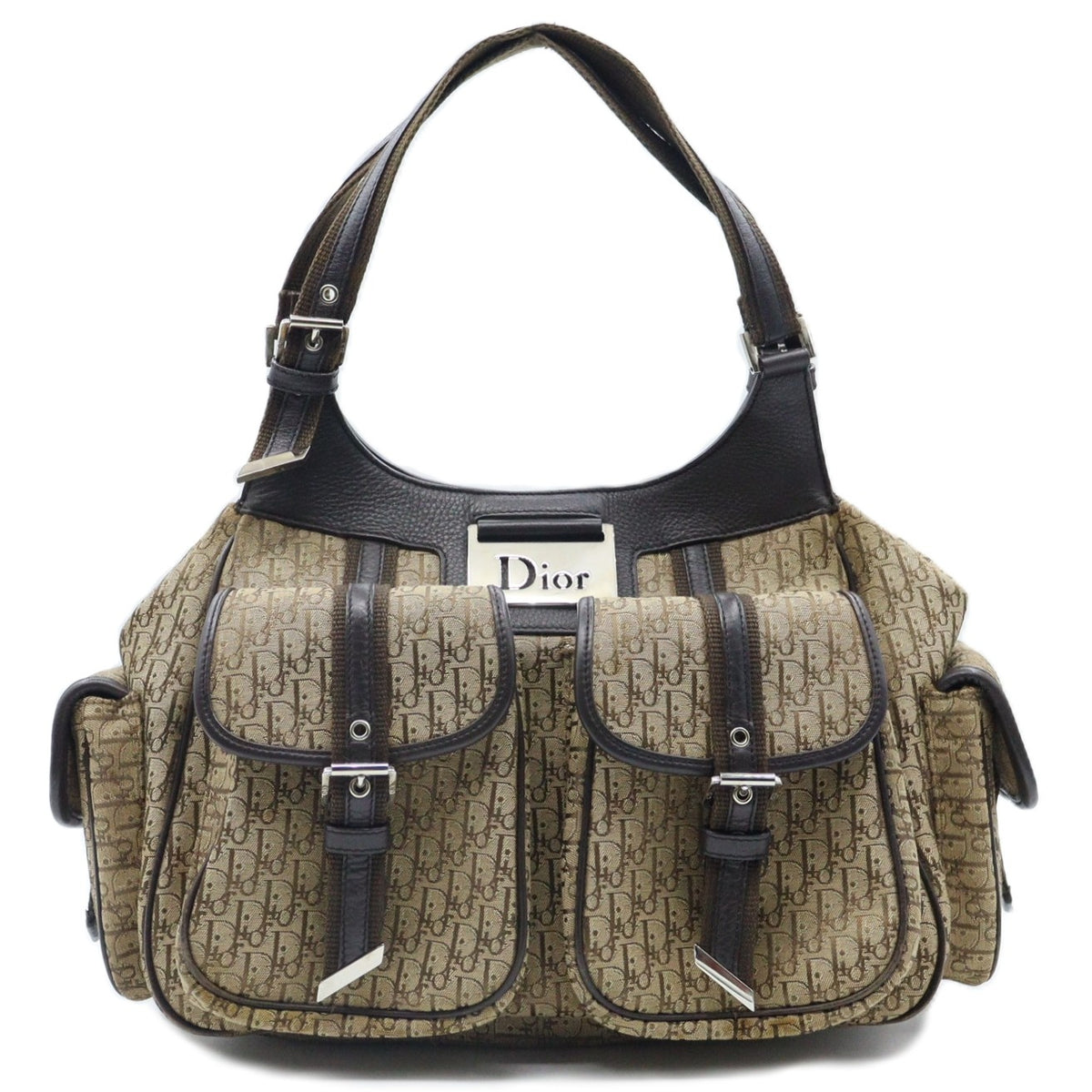 Dior Vintage Denim Tote Shoulder bag