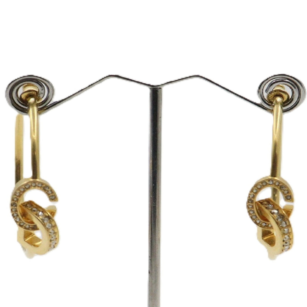 Dior CD Lock Hoop Earrings E2429WOMCY_D03S