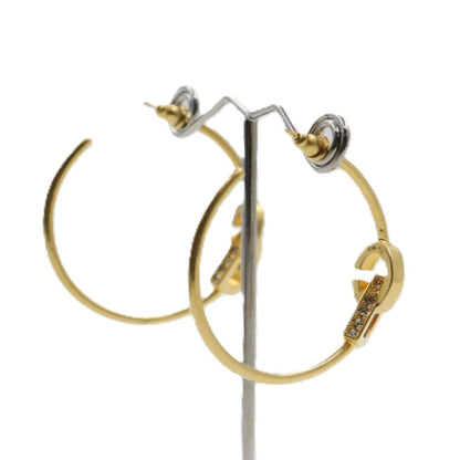 Dior CD Lock Hoop Earrings E2429WOMCY_D03S