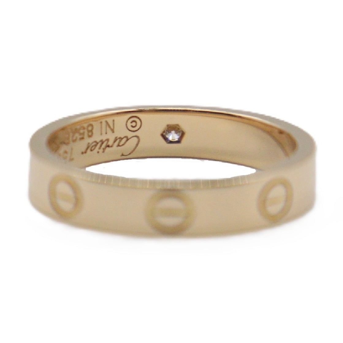 Cartier B4050700 Love Small Model 1 Diamond Ring