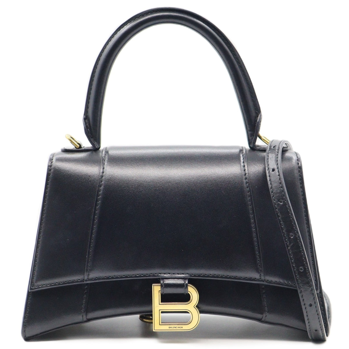 Balenciaga Hourglass Small Top Handle 2way Shoulder 593546
